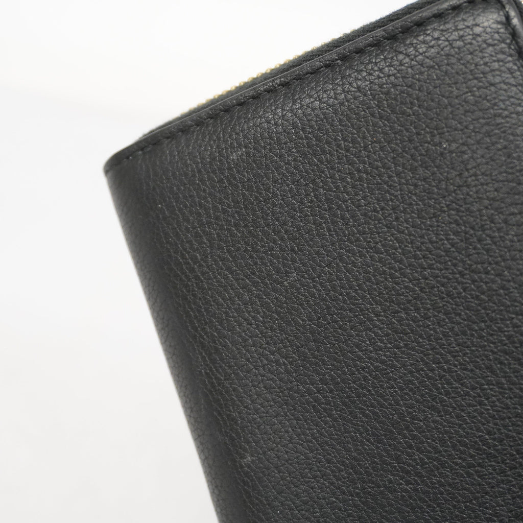 GUCCI  Long Wallet 658691 Men's Leather Long Wallet [bi-fold] Black