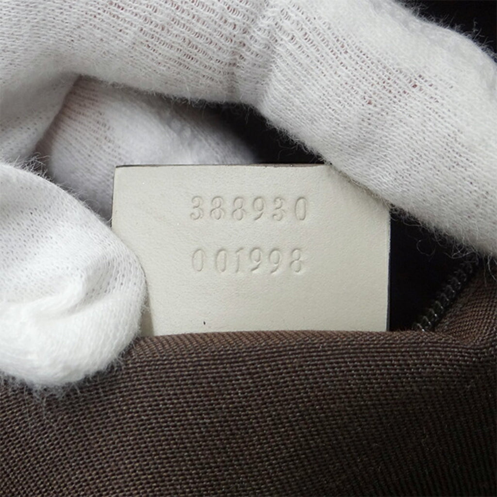 GUCCI bag ladies shoulder GG canvas ivory brown 388930