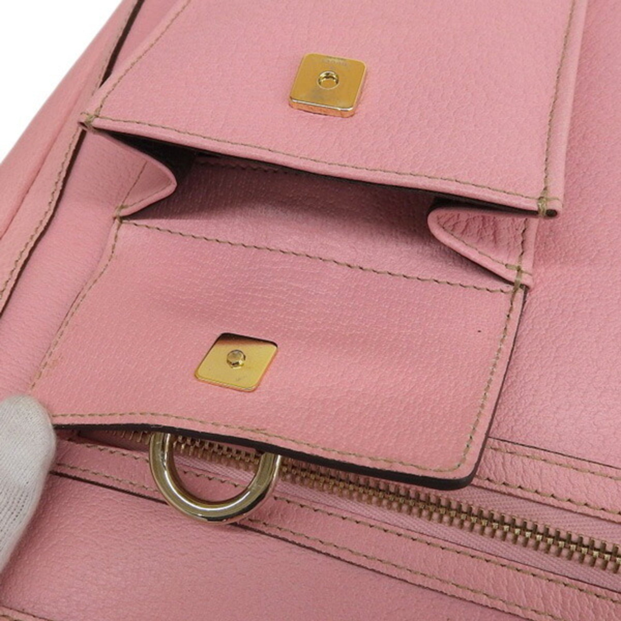 GUCCI Leather Tote Bag Hawaii Limited 147651 Pink Ladies