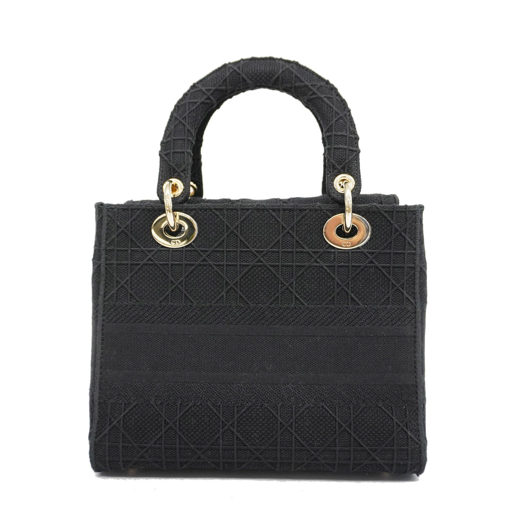 CHRISTIAN DIOR  Cannage/Lady Dior 2way Bag Lady Delight
