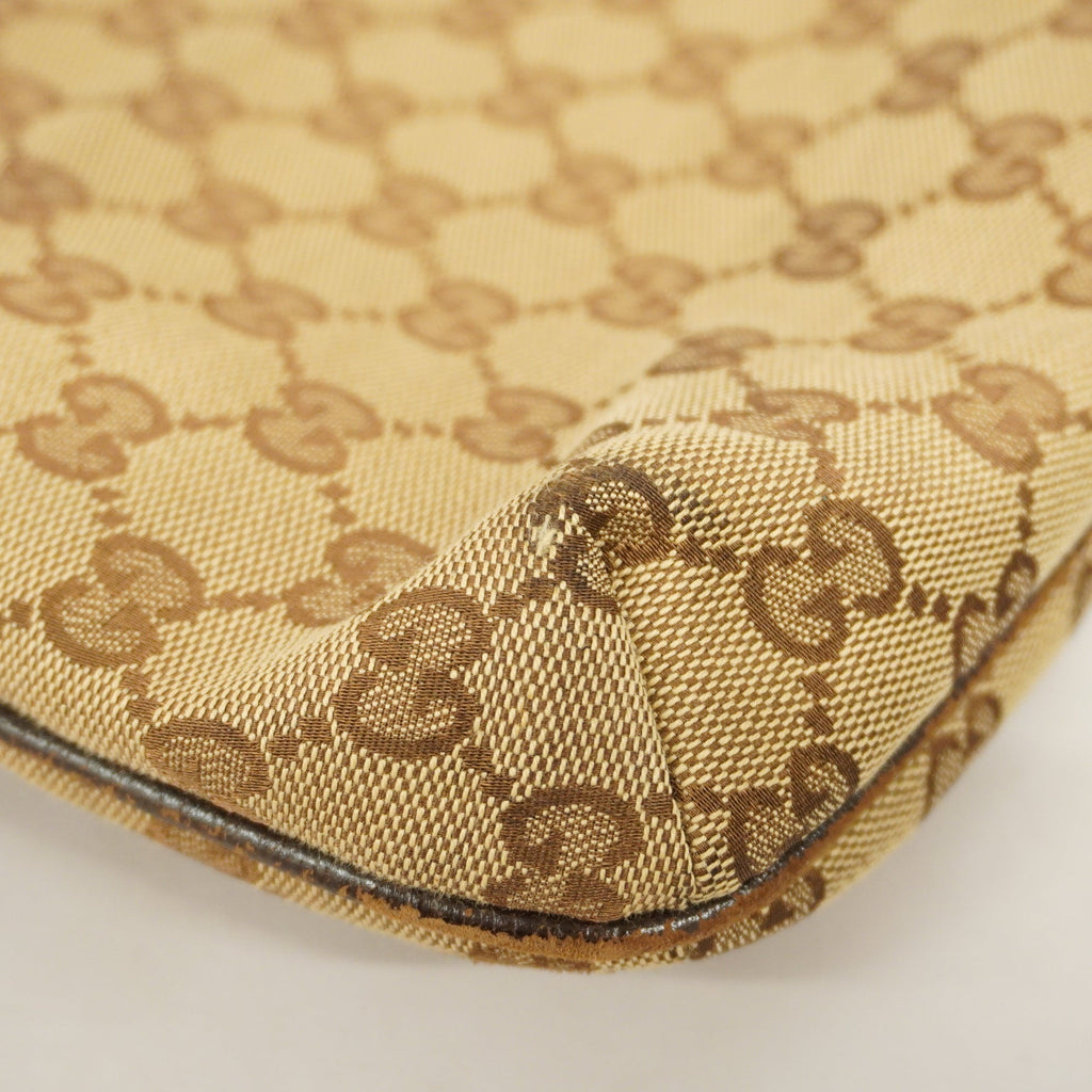 GUCCI  GG Canvas Shoulder Bag 122793 Women's Shoulder Bag Beige,Brown
