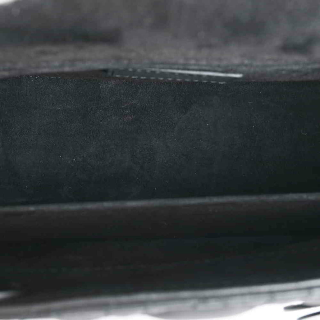 Christian Dior Lady Cannage Ultra Matte Leather Handbag Black