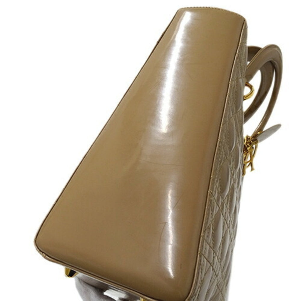 CHRISTIAN DIOR Lady Dior Women's Ethylen Vinyl Acetate [EVA] Handbag,Shoulder Bag Beige