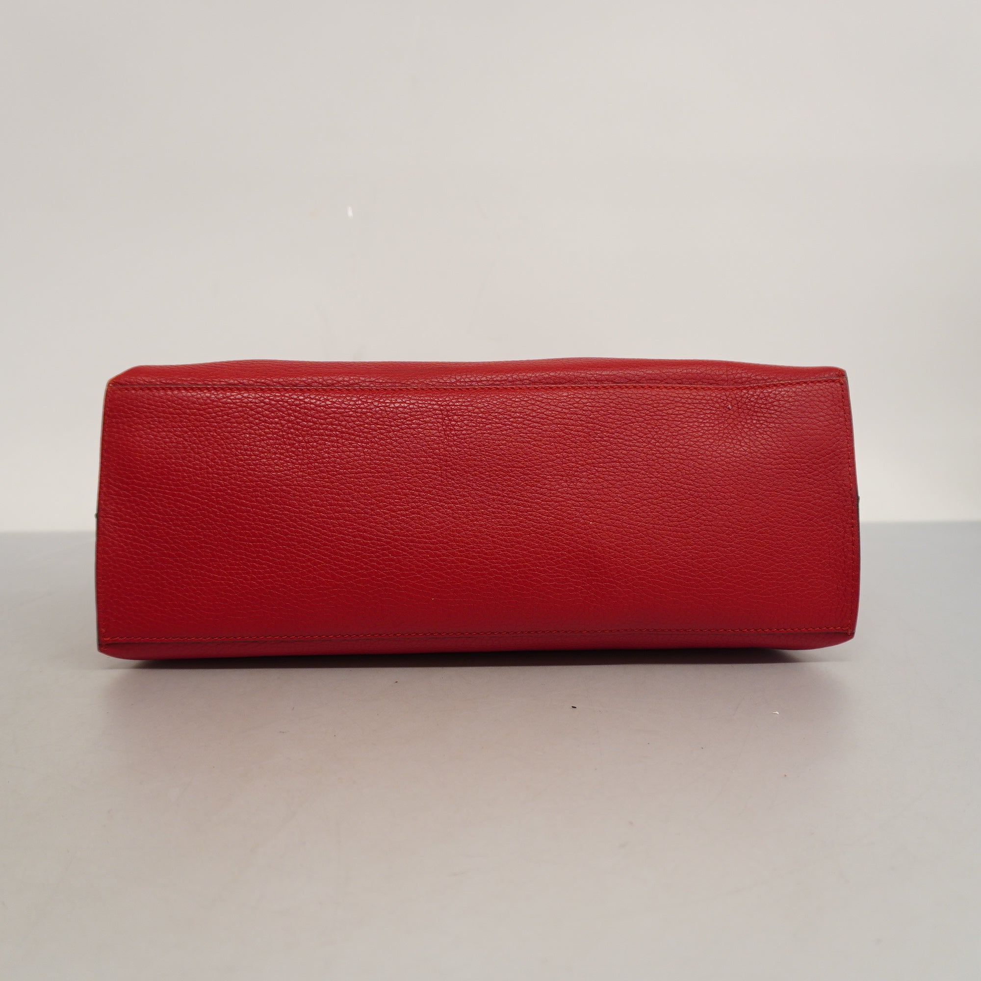 GUCCI  Bamboo 2way Bag 392013 Women's Leather Handbag,Shoulder Bag Red Color