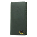 GUCCI  GG Marmont 428740 Women's Leather Long Wallet [bi-fold] Black