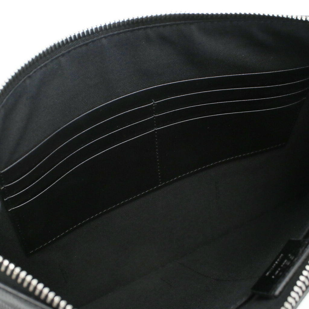 FENDI Shadow Flat Clutch 7N0132 AJF4 F19KP Bag Leather Men's