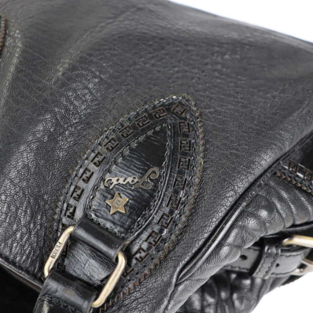 FENDI et Nico handbag 8BN157 nappa leather black