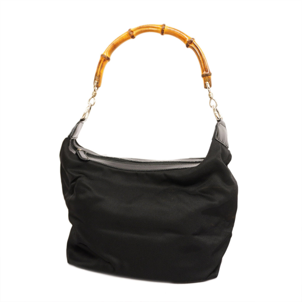 GUCCI  Bamboo Shoulder Bag 000 2214 0531 Women's Nylon Handbag,Shoulder Bag