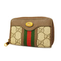 GUCCI  Ophidia Coin Case 597613 Gold Hardware Women's GG Supreme,Leather