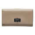 FENDI Selleria Peekaboo long wallet bi-fold 8M0308 gray leather ladies