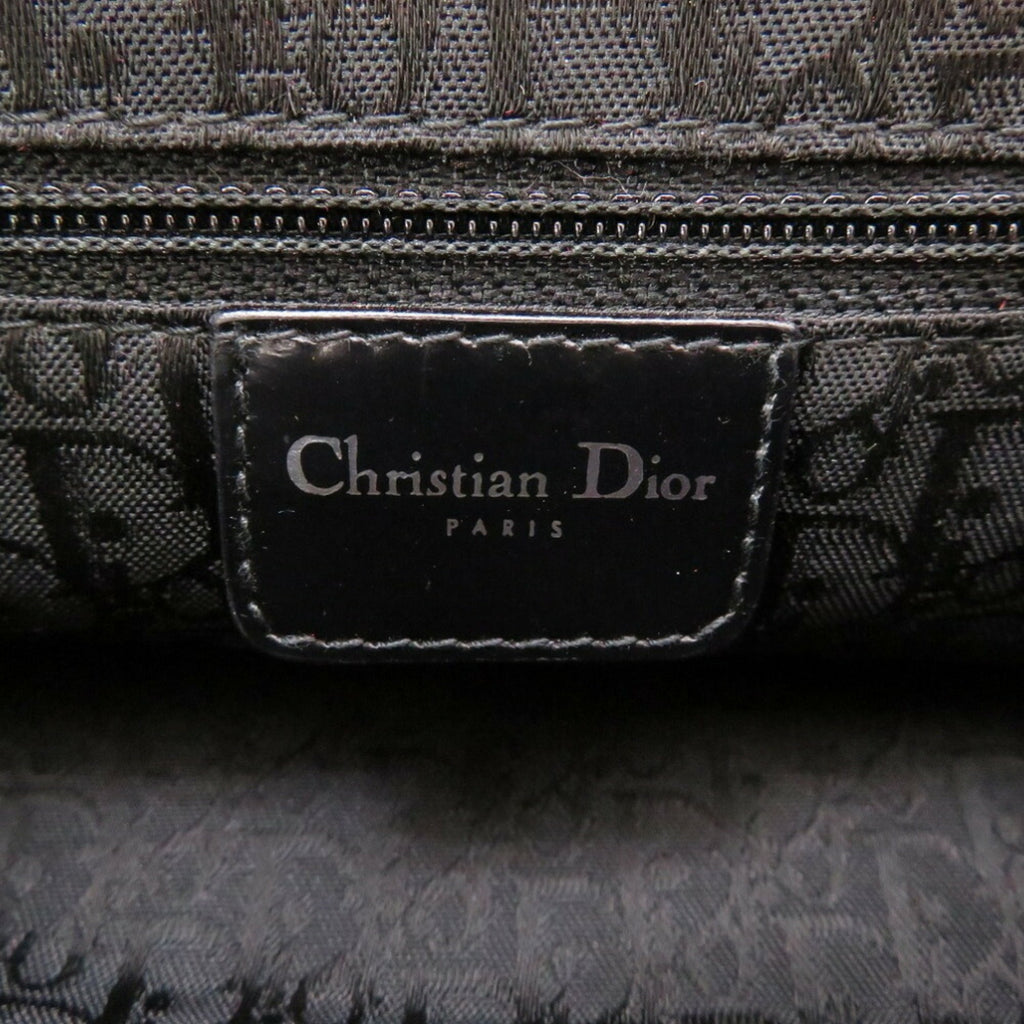 CHRISTIAN DIOR Rhinestone Satin Stone Red Handbag
