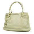 GUCCI  Sukey  Sima 211944 Women's Leather Tote Bag Ivory