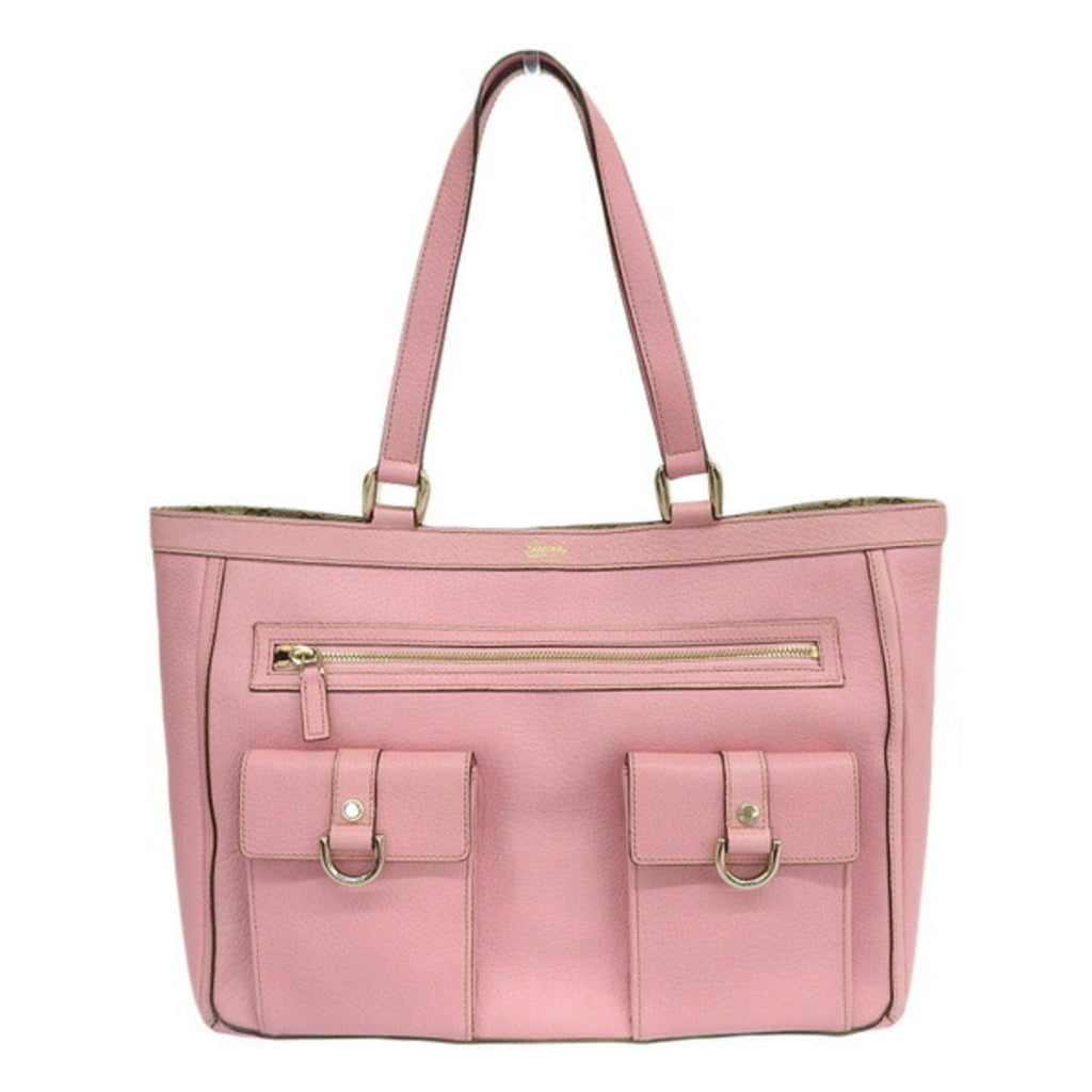 GUCCI Leather Tote Bag Hawaii Limited 147651 Pink Ladies