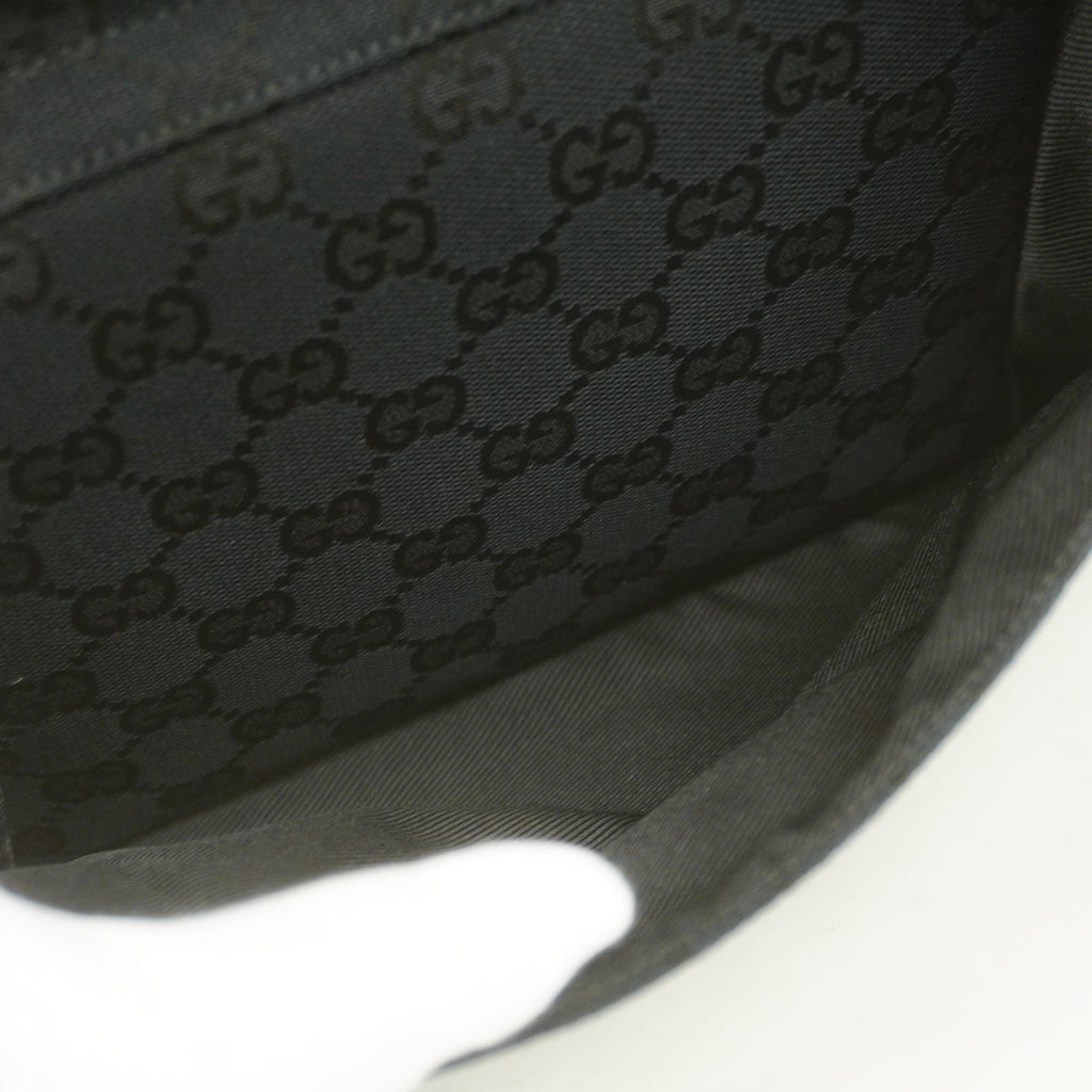 GUCCI  GG Canvas Tote Bag Sherry Women's GG Canvas Tote Bag Black,Navy