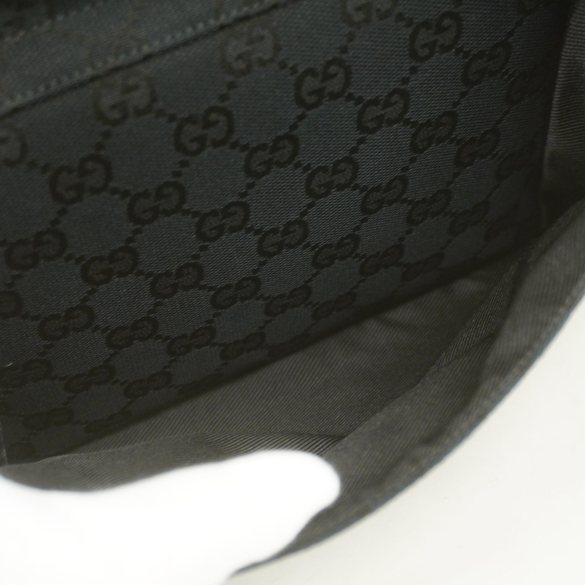 GUCCI  GG Canvas Tote Bag Sherry Women's GG Canvas Tote Bag Black,Navy