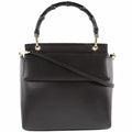 Gucci Bamboo 2WAY Shoulder 001 1887 Calf Brown Ladies Handbag