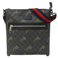 GUCCI Bag Men's GG Supreme Shoulder Black 474137 Tiger
