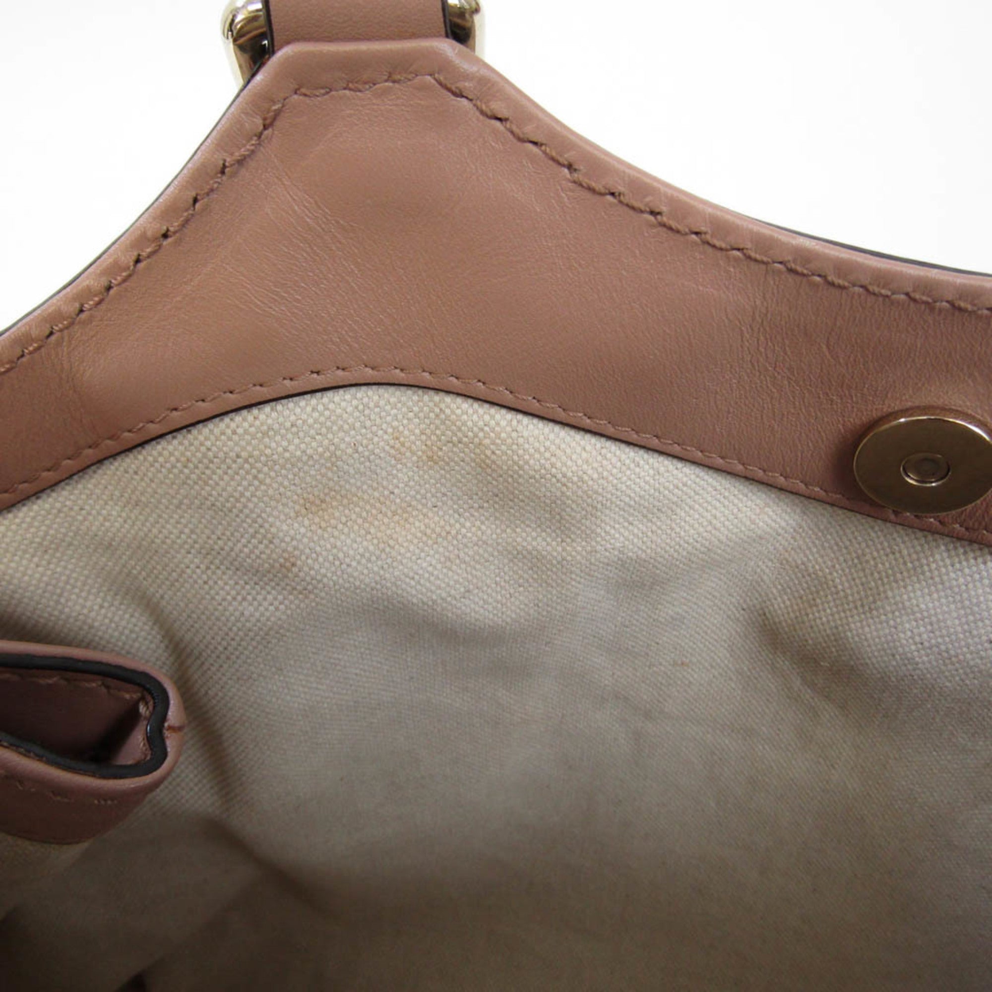 GUCCI Sukey 211944 Women's Leather,GG Canvas Handbag Beige,Khaki