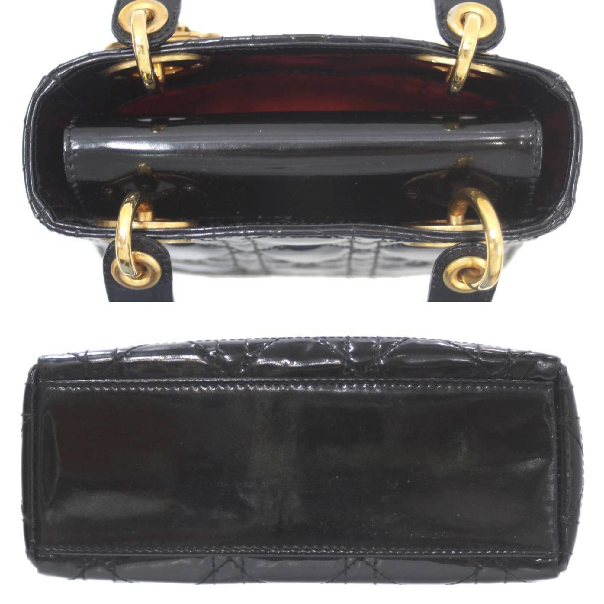 CHRISTIAN DIOR Dior Lady 2way bag handbag shoulder