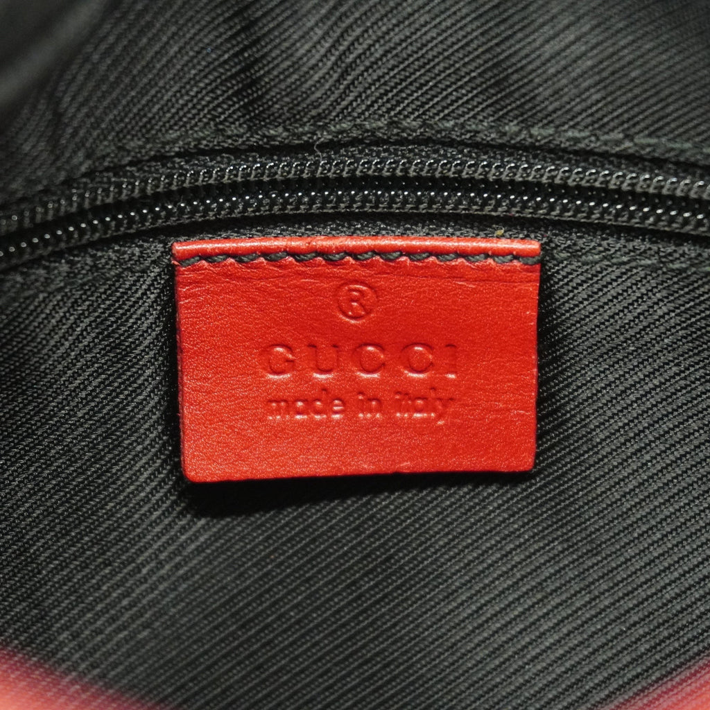 GUCCI  GG Canvas Shoulder Bag 001 4206 Women's Navy,Red Color