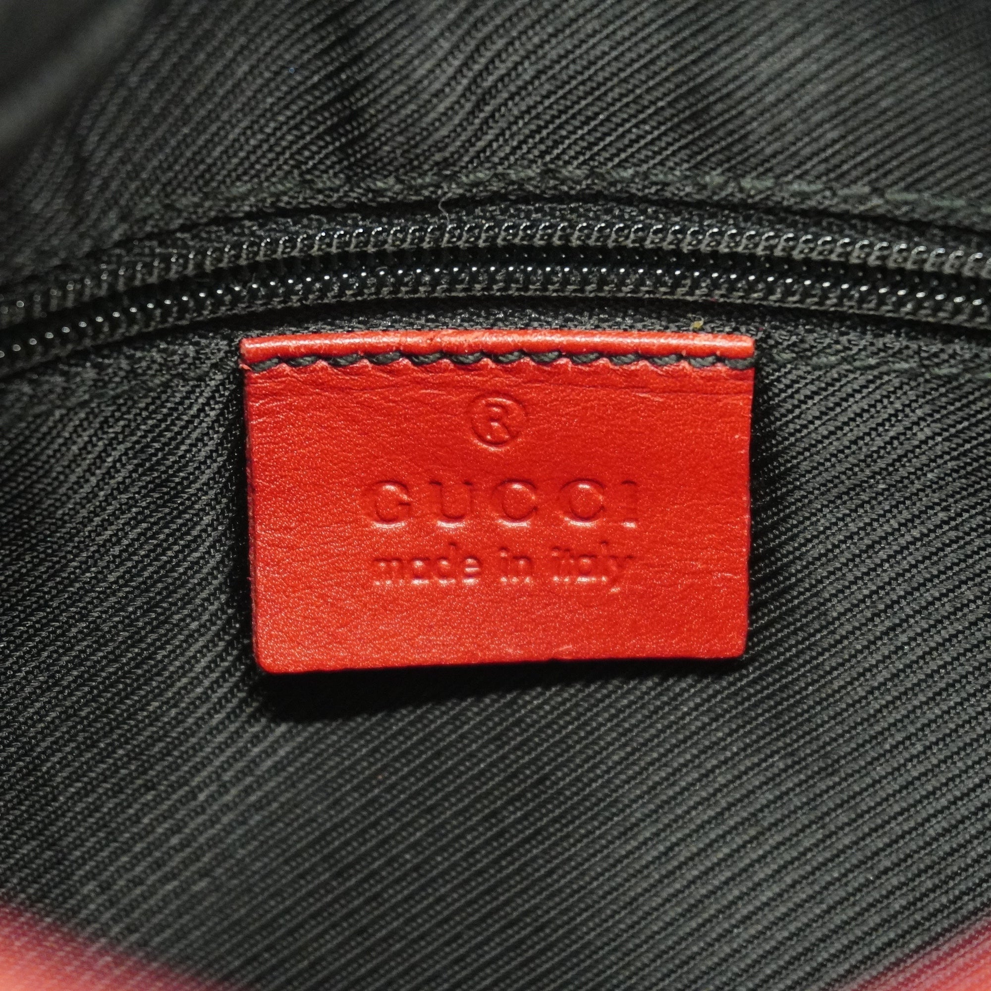 GUCCI  GG Canvas Shoulder Bag 001 4206 Women's Navy,Red Color
