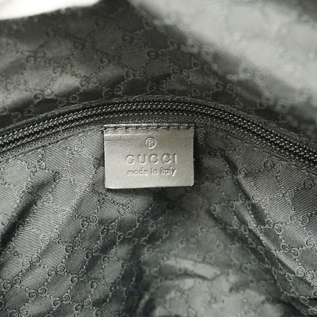 GUCCI  Boston Bag 201847 Men,Women,Unisex Leather,Nylon Boston Bag Black