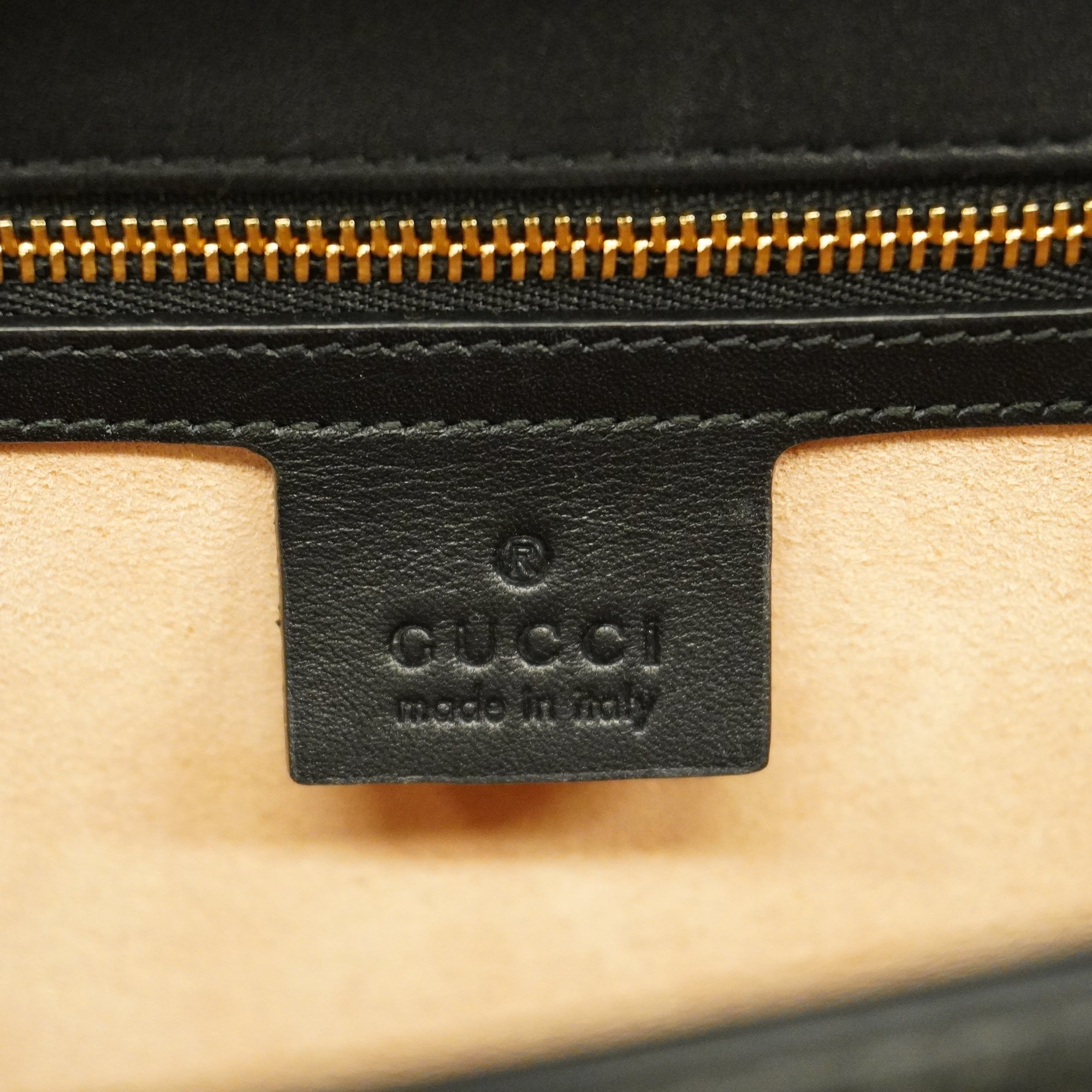 GUCCI  Sylvie 524405 Women's Shoulder Bag Black