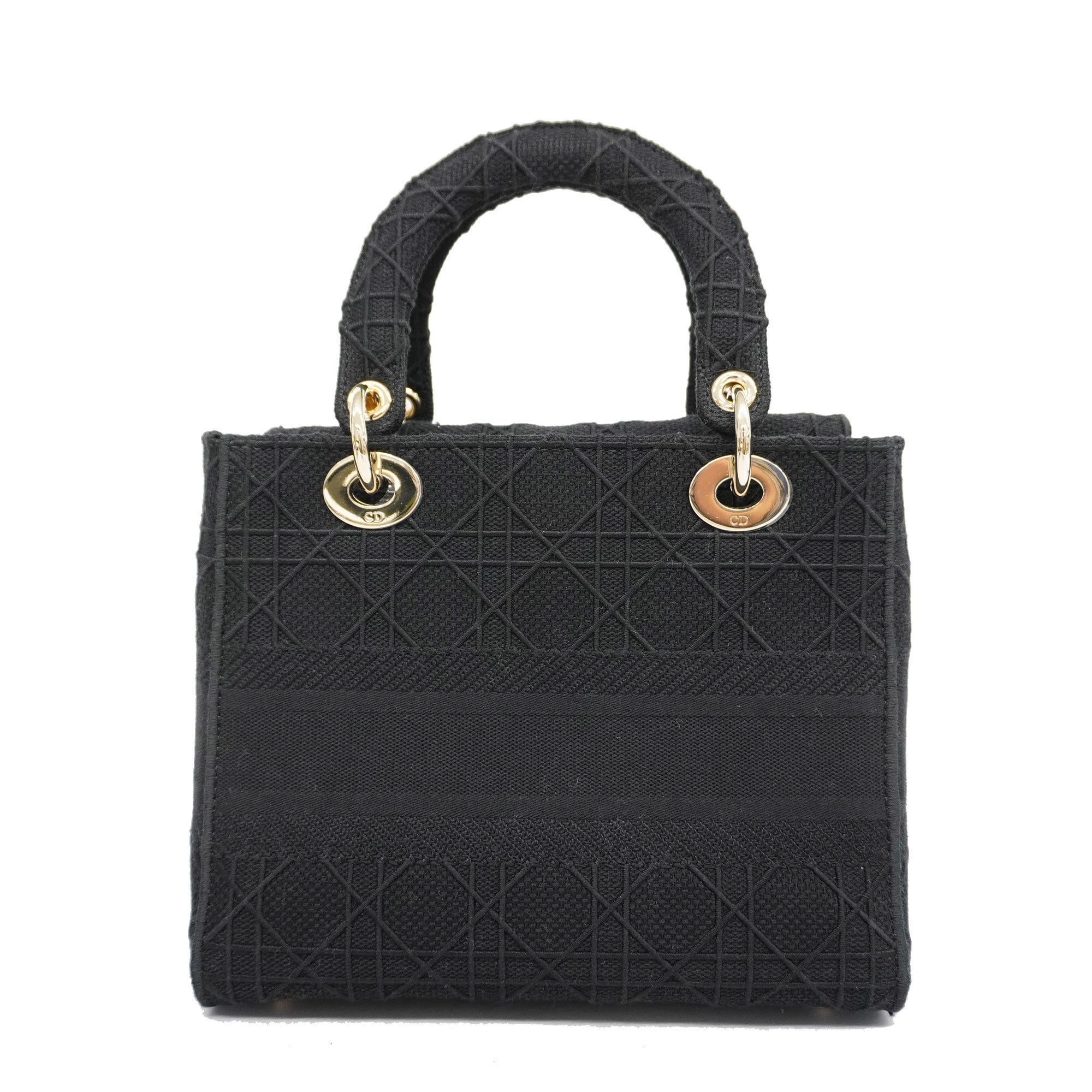 CHRISTIAN DIOR  Cannage/Lady Dior 2way Bag Lady Delight