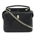 FENDI.com Click Handbag Shoulder Bag Leather Black 8BN299