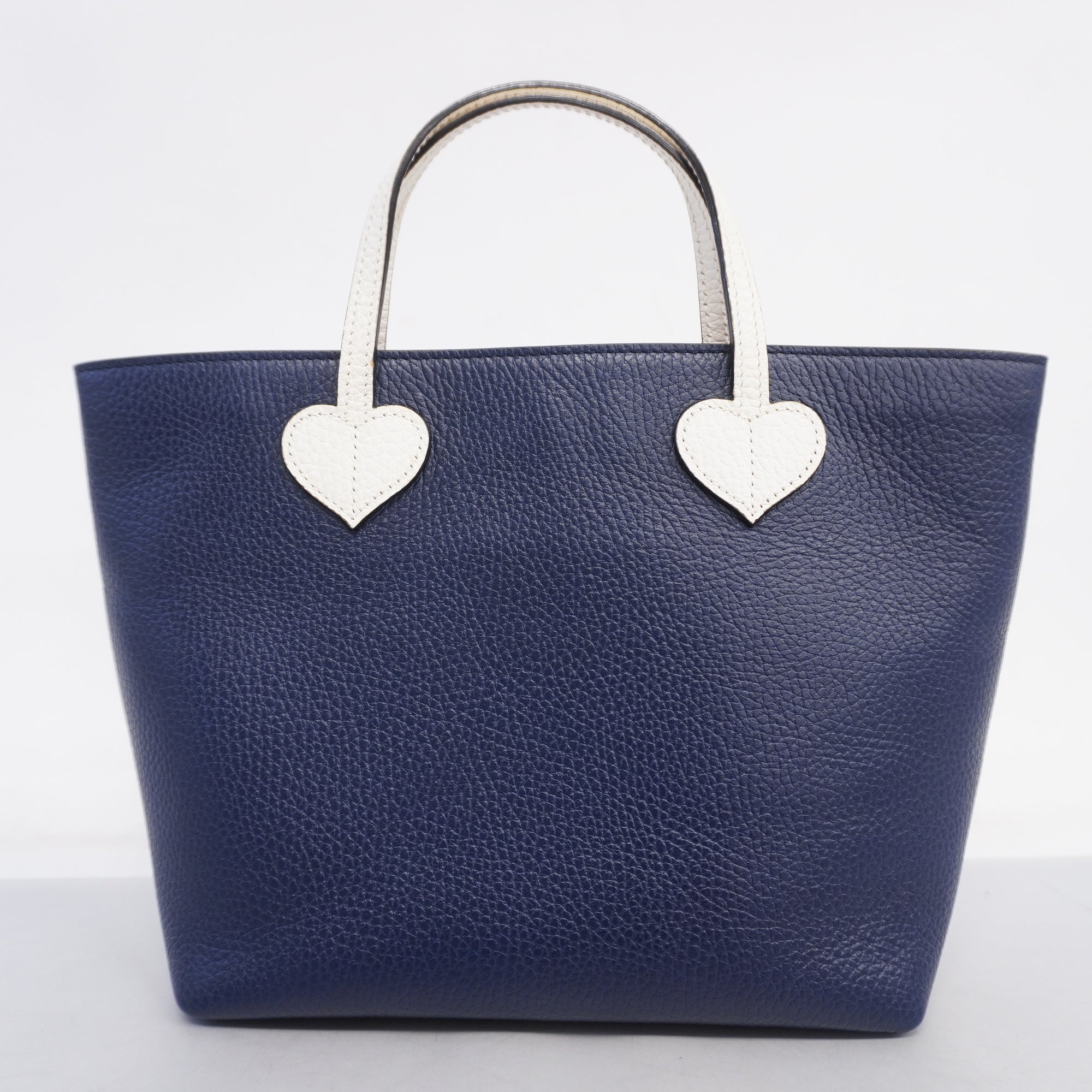 GUCCI  Children 457195 Leather Handbag Navy,White