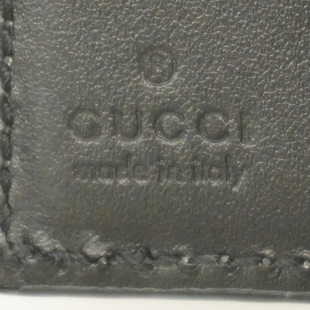 GUCCI  Tri-fold Wallet  Sima 547070 Leather Wallet [tri-fold] Black