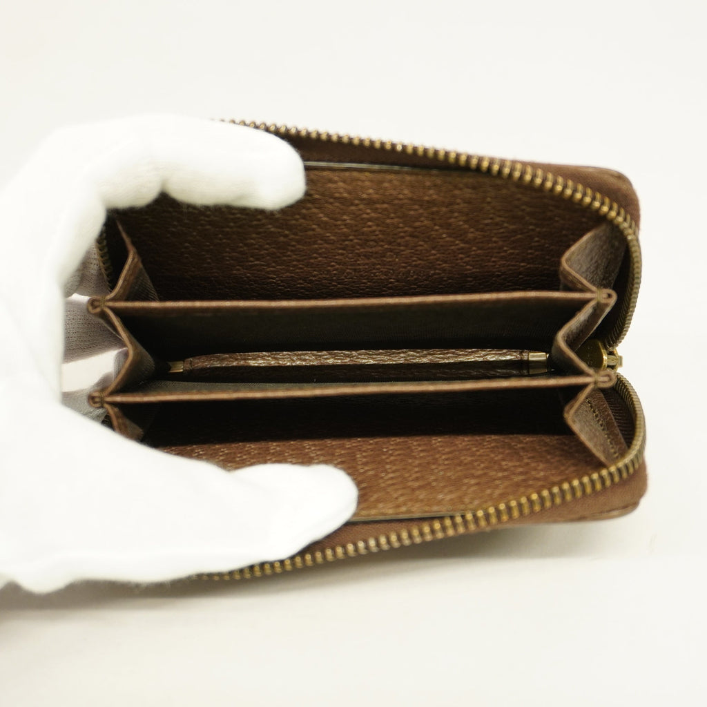 GUCCI  Ophidia Coin Case 597613 Gold Hardware Women's GG Supreme,Leather