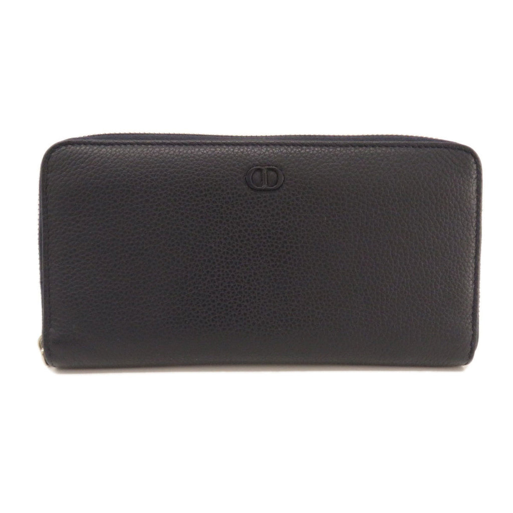 CHRISTIAN DIOR Long Wallet Leather Ladies