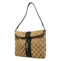 GUCCI  Jackie Shoulder Bag 001 3734 Women's GG Canvas Beige,Brown