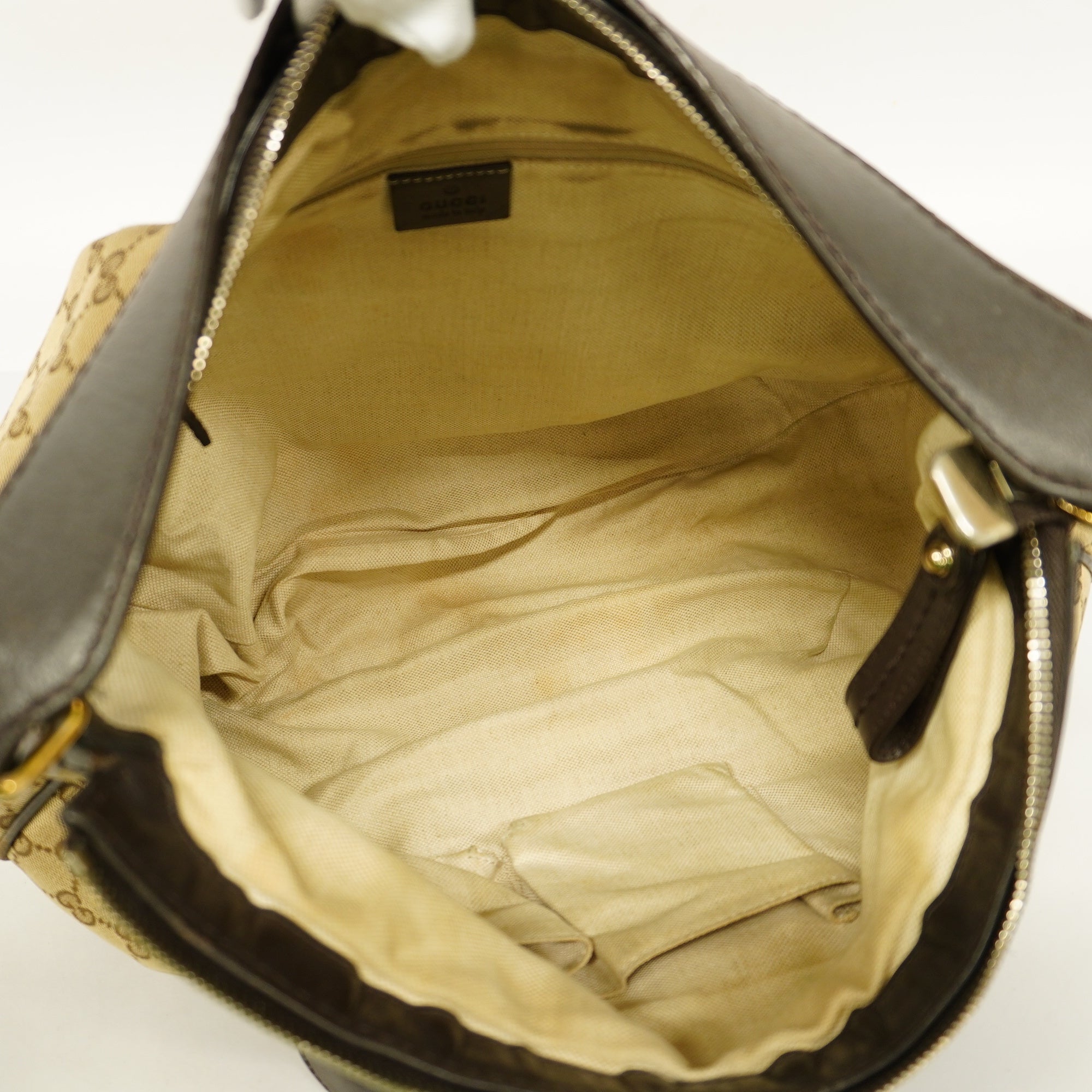 GUCCI  Sukey Shoulder Bag 232955 GG Canvas,Leather Shoulder Bag Beige,Brown