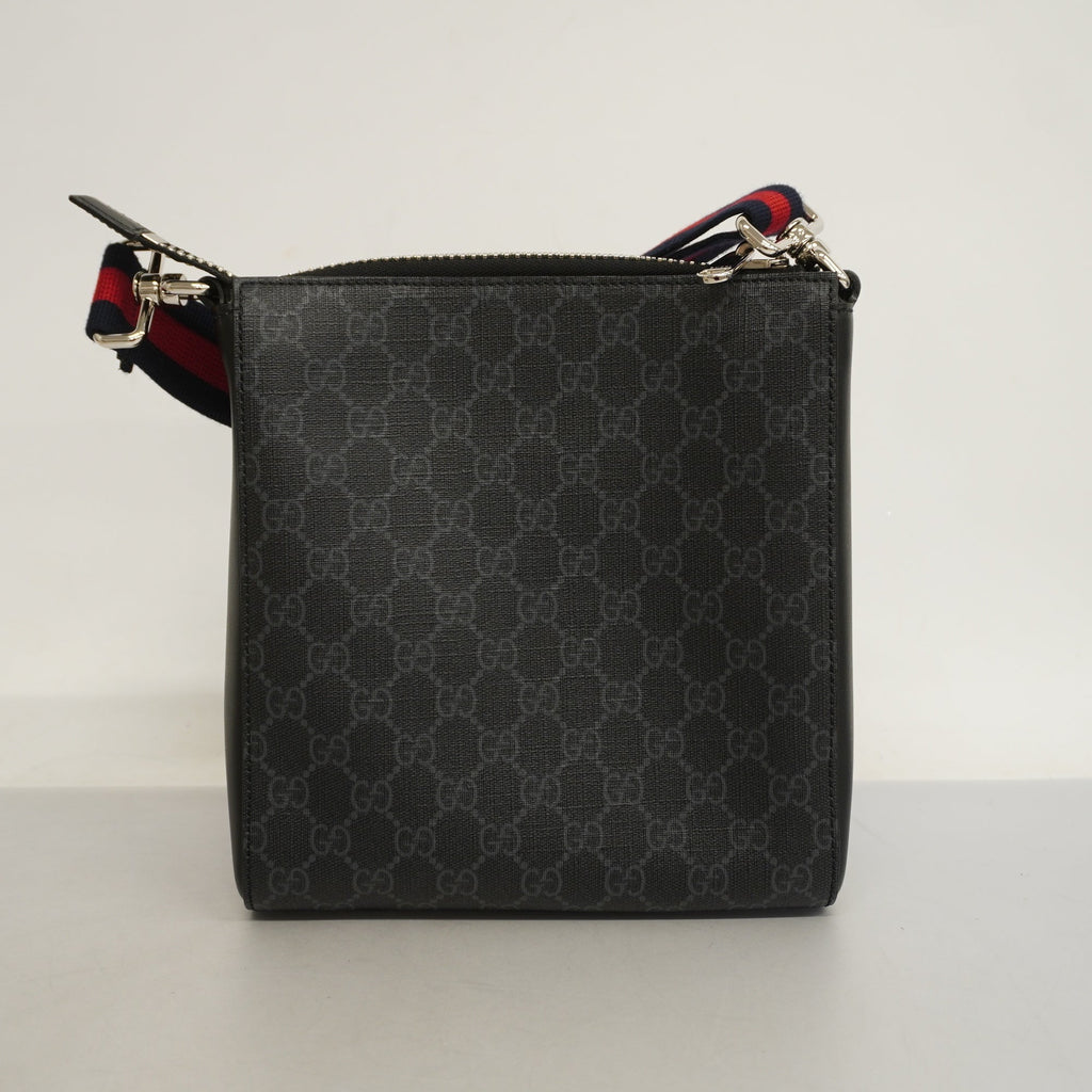 GUCCI  Shoulder Bag 523599 Men's GG Supreme Black