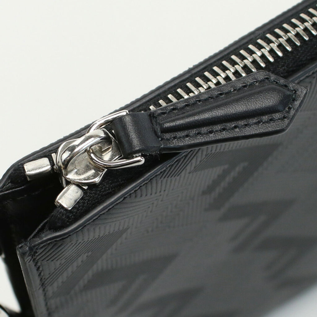 FENDI Shadow Flat Clutch 7N0132 AJF4 F19KP Bag Leather Men's
