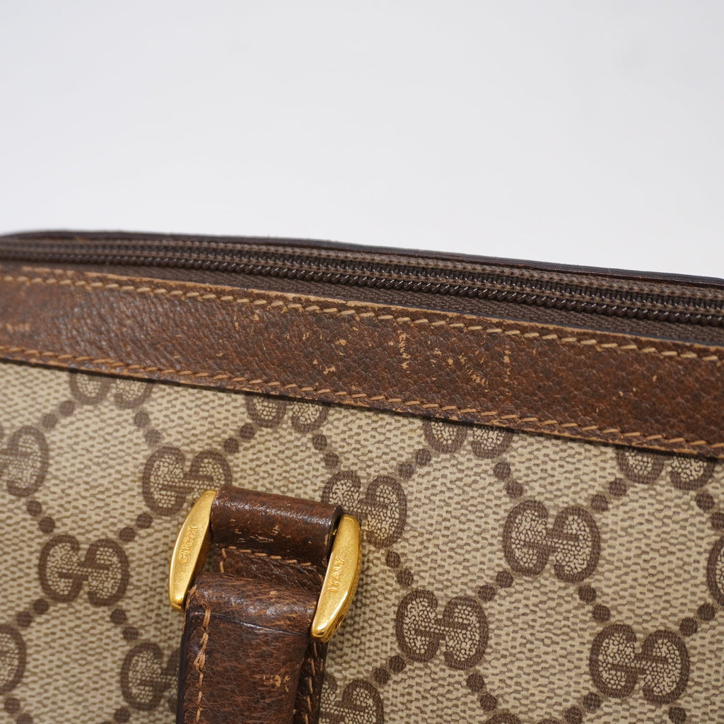 GUCCI  Sherry Line Handbag 39 02 007 Women's GG Supreme Handbag Beige