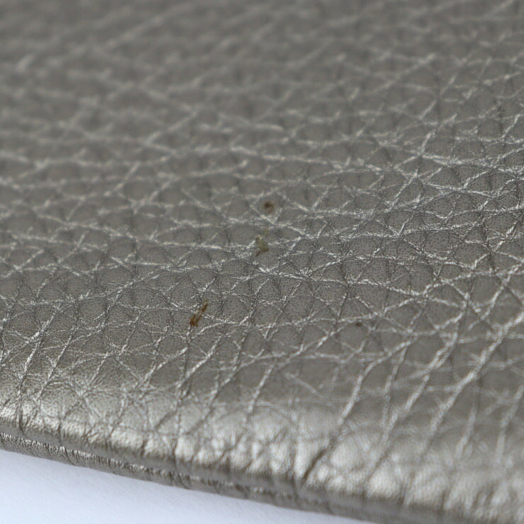 GUCCI Bamboo Clutch Bag 376854 Leather Gold Series Second Pouch Tassel
