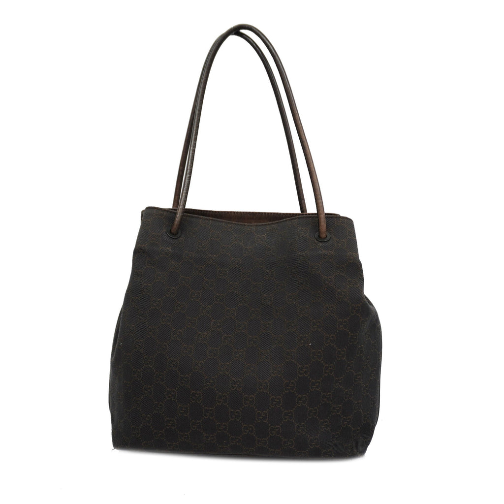 GUCCI  GG Canvas Tote Bag 101341 Women's GG Canvas,Leather