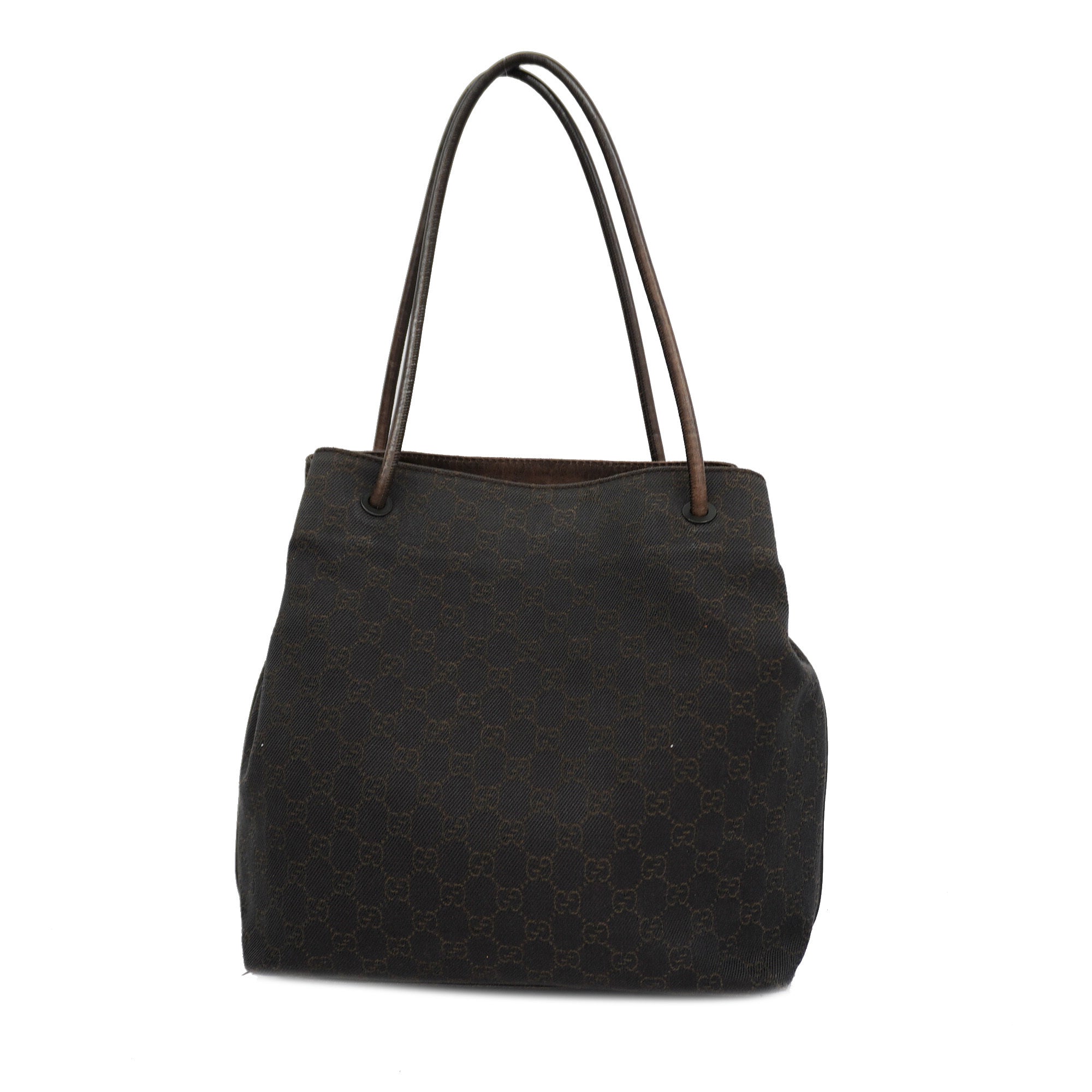 GUCCI  GG Canvas Tote Bag 101341 Women's GG Canvas,Leather