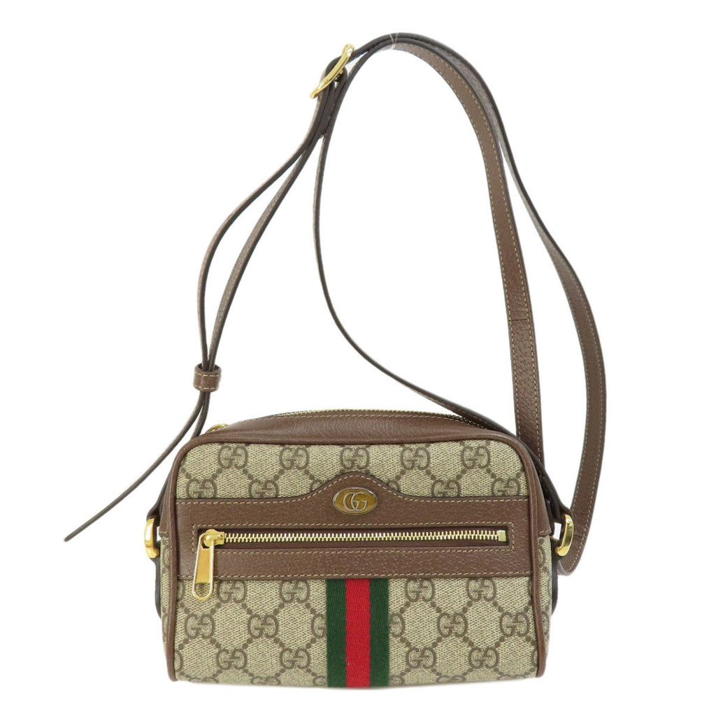 GUCCI 517350 Ophidia GG Supreme Bag Shoulder PVC Women's