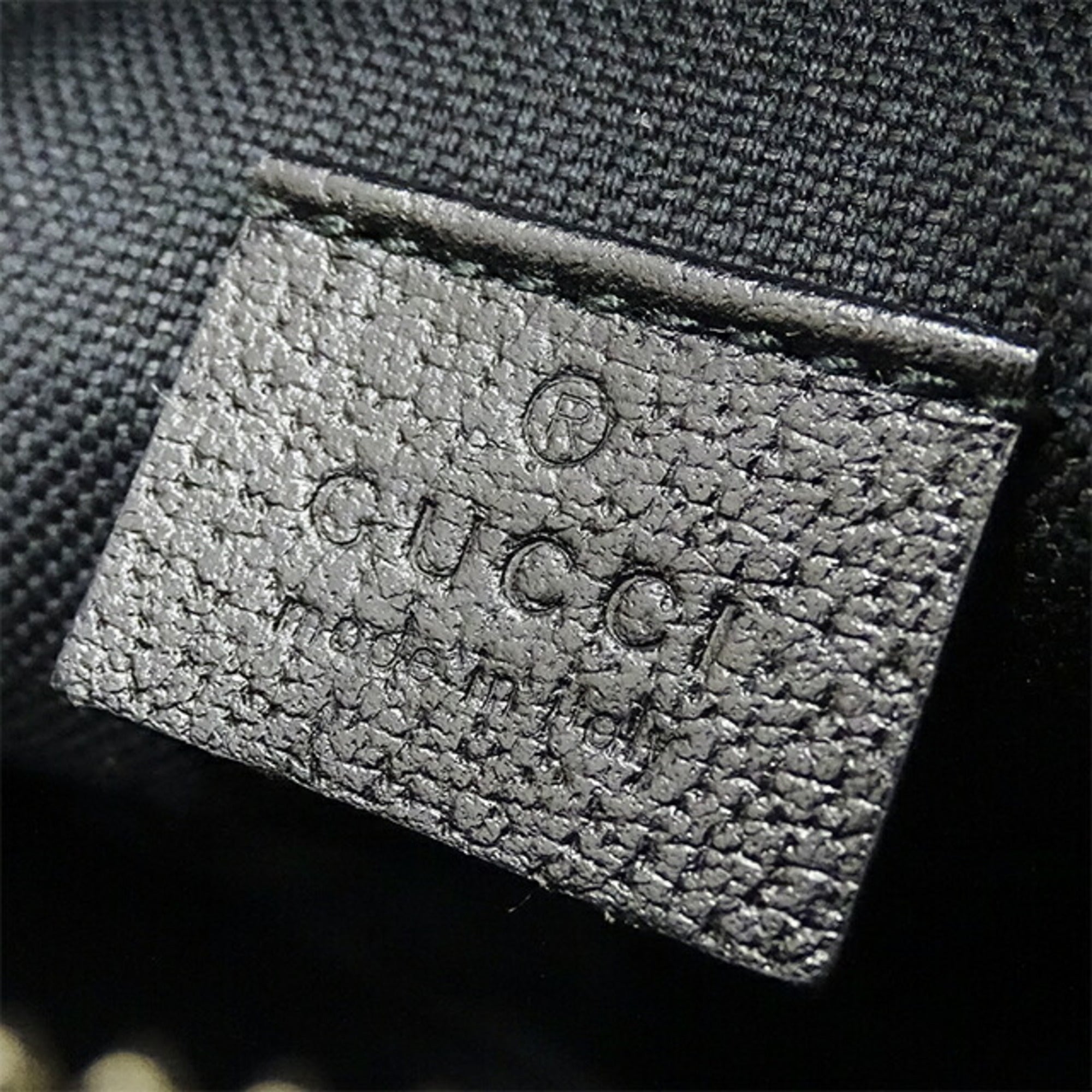 GUCCI bag ladies men's psychedelic shoulder black multicolor 598103