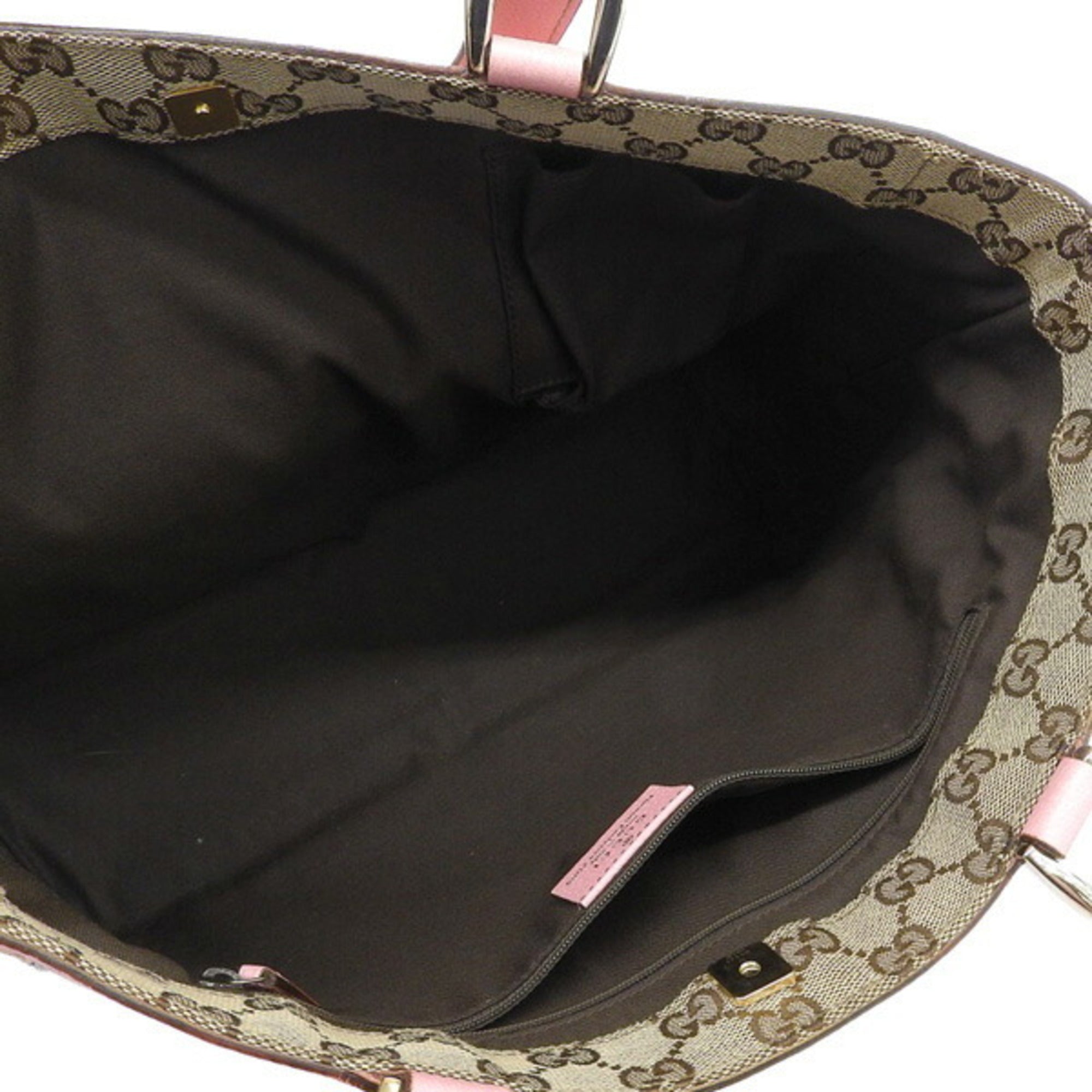 GUCCI Leather Tote Bag Hawaii Limited 147651 Pink Ladies