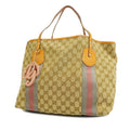 GUCCI  Tote Bag 211970 Women's GG Canvas Tote Bag Beige