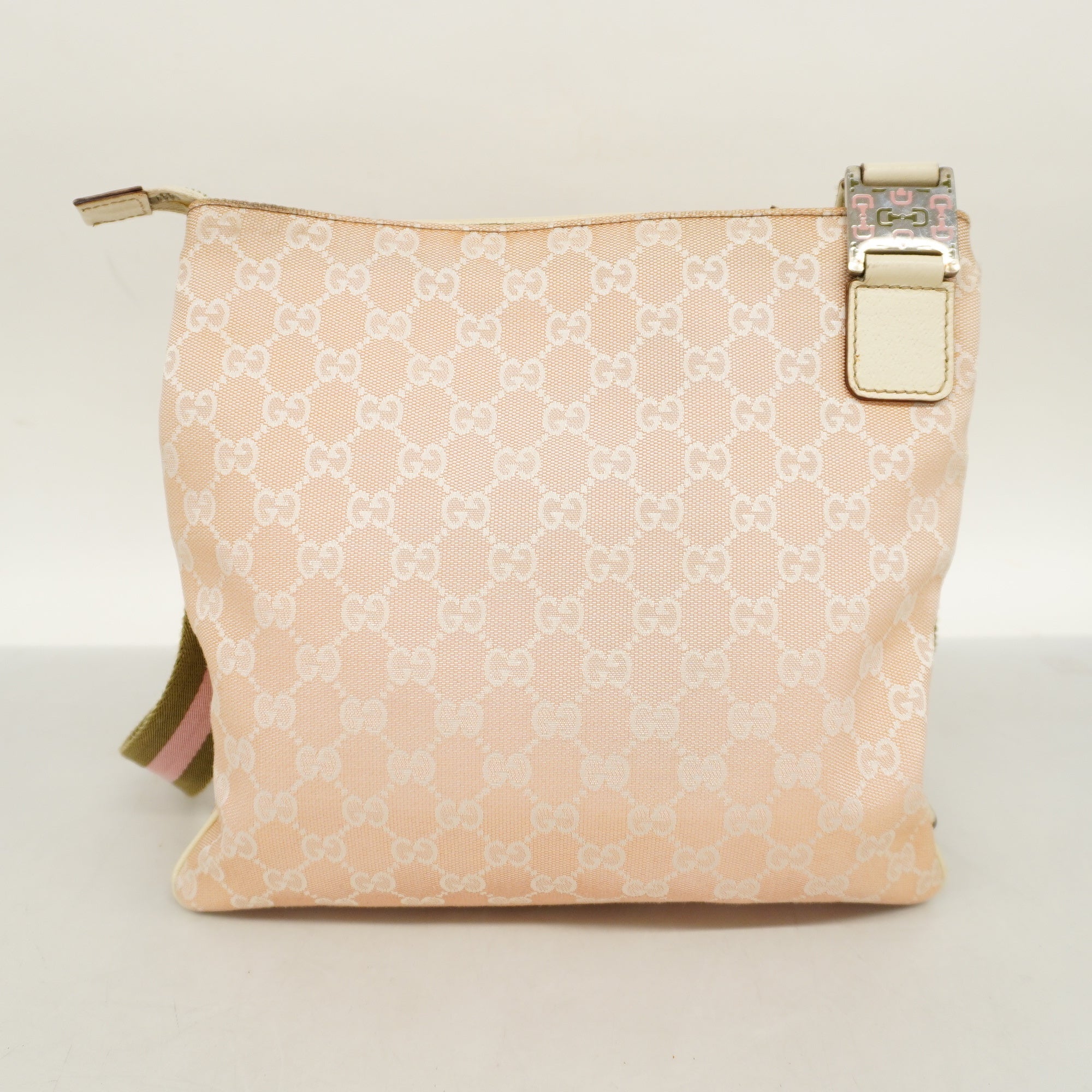 GUCCI  Shoulder Bag 181067 Women's GG Canvas Shoulder Bag Light Pink