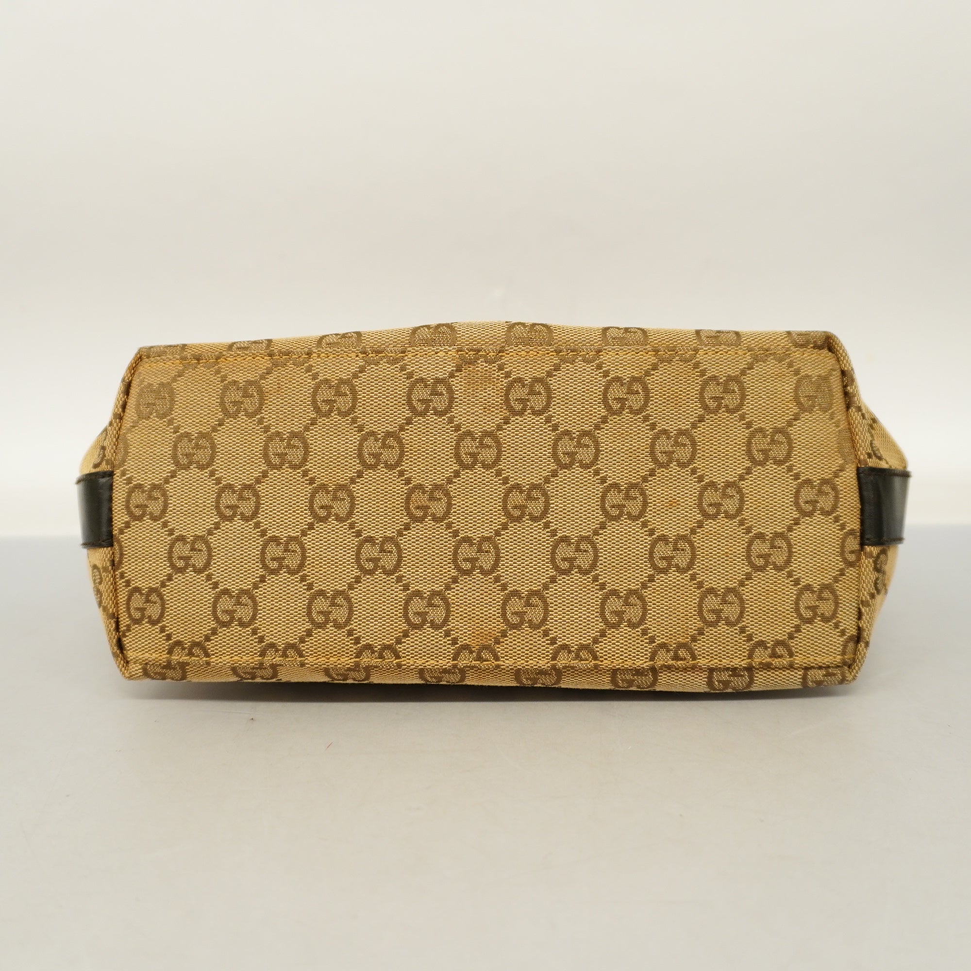 GUCCI  GG Canvas Handbag 000 0602 Women's Handbag Beige,Brown