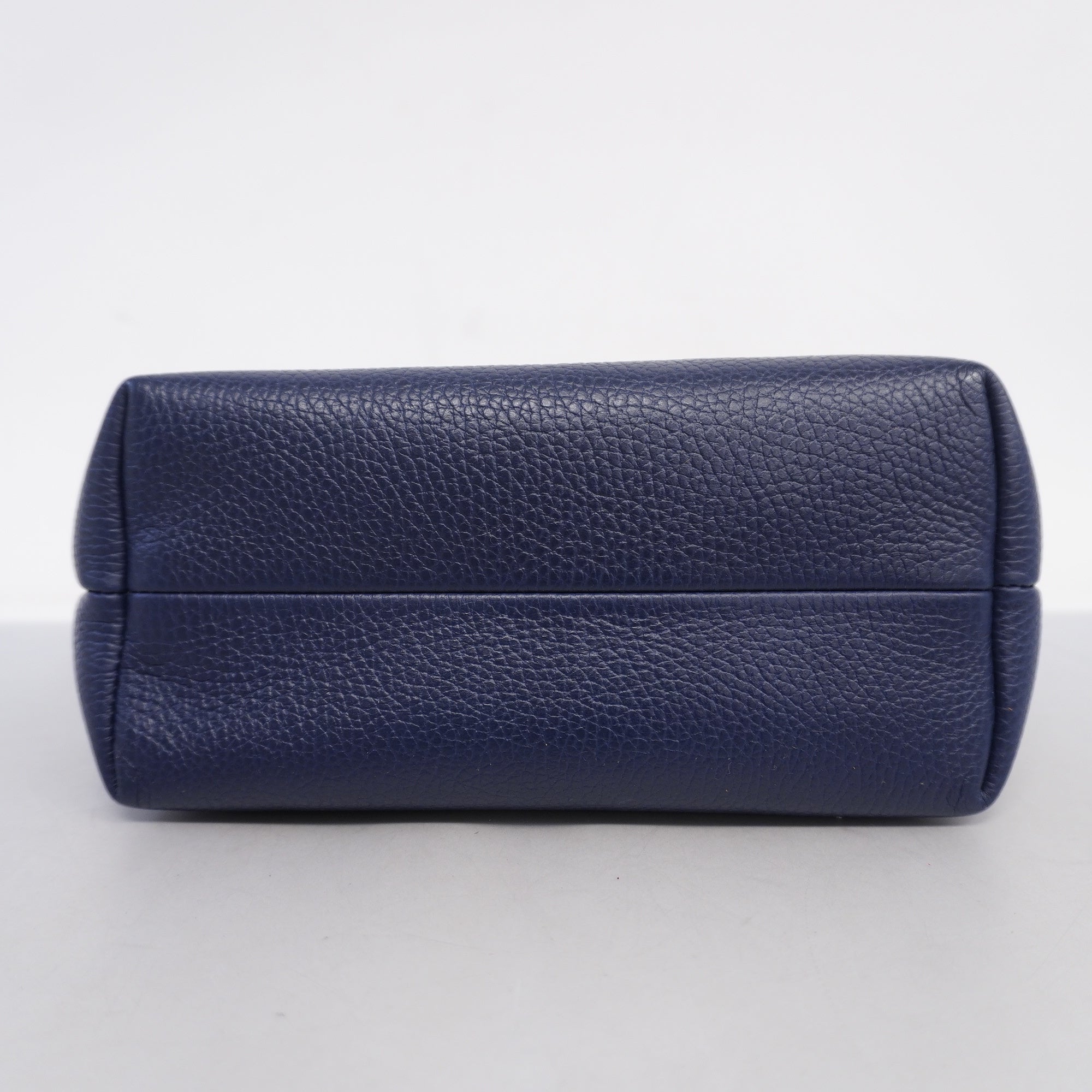 GUCCI  Children 457195 Leather Handbag Navy,White