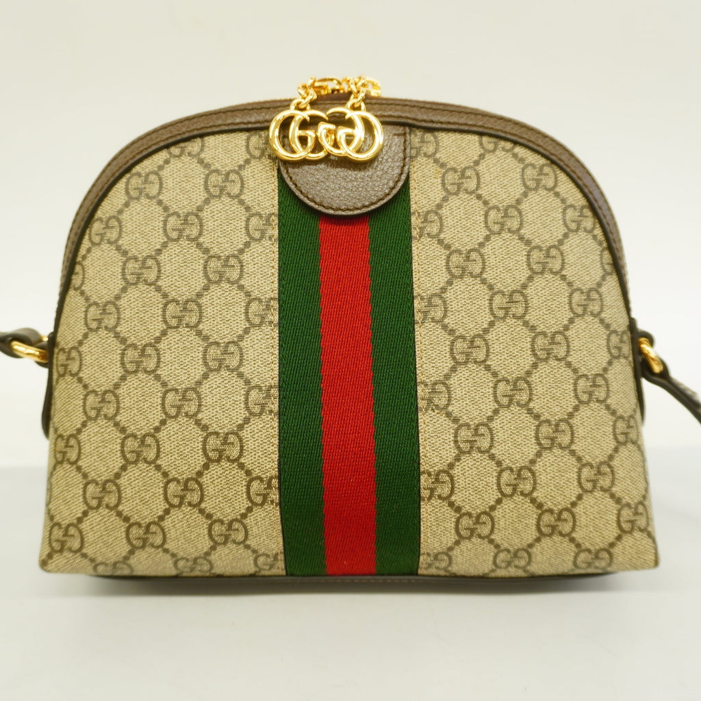 GUCCI  Ophidia Shoulder Bag 499621 Women's GG Supreme Beige,Brown