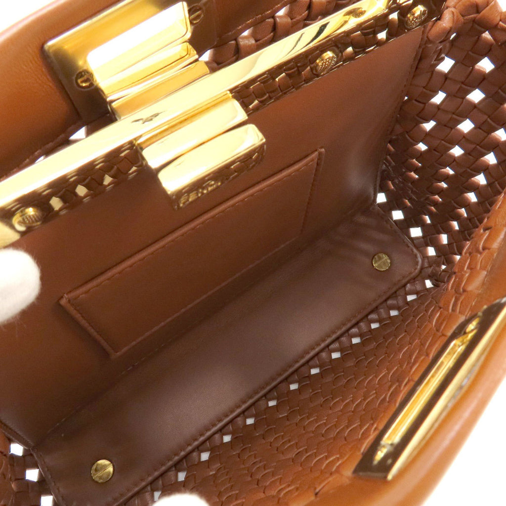 FENDI Peekaboo Handbag Calf Women's